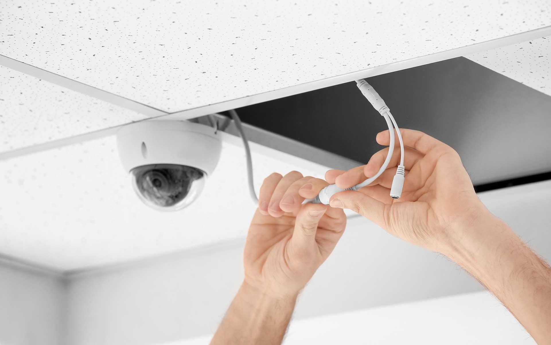 A2B Electrical's electricians can wire up CCTV cameras for properties in Stocksbridge and the local area. 